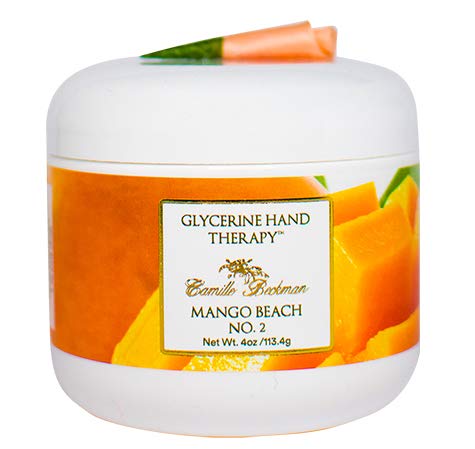 Camille Beckman Glycerine Hand Therapy Cream, Mango Beach No. 2, 4 Ounce