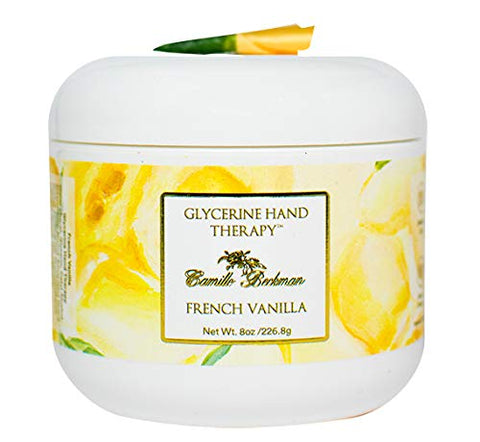 Camille Beckman Glycerine Hand Therapy, French Vanilla, 8 Ounce